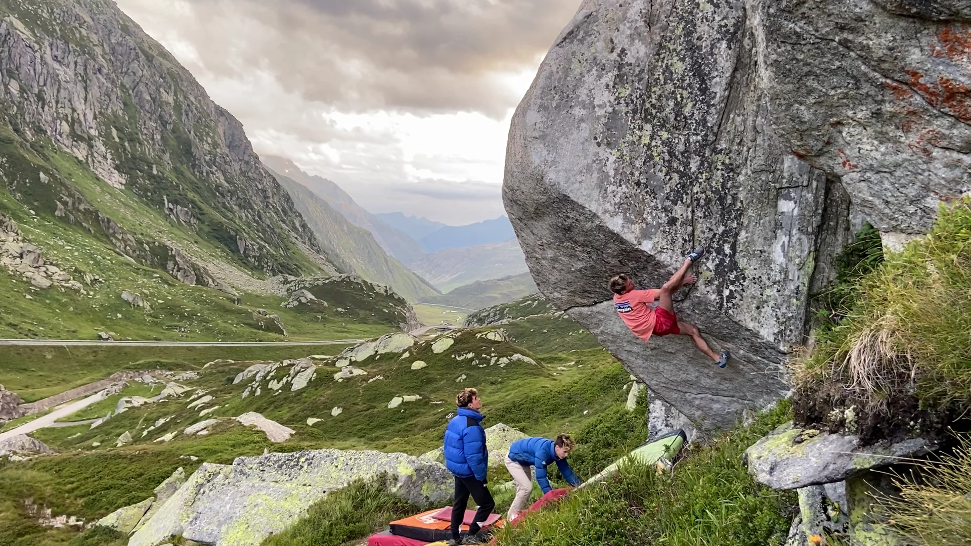 Bouldering landscape